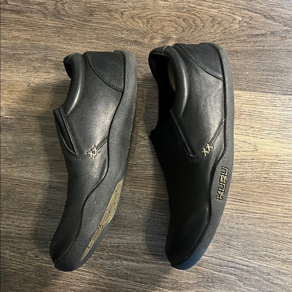 KURU Kivi Shoes Men's Black Slip On Loafer Comfort Leather Casual Size 13 - Picture 5 of 12